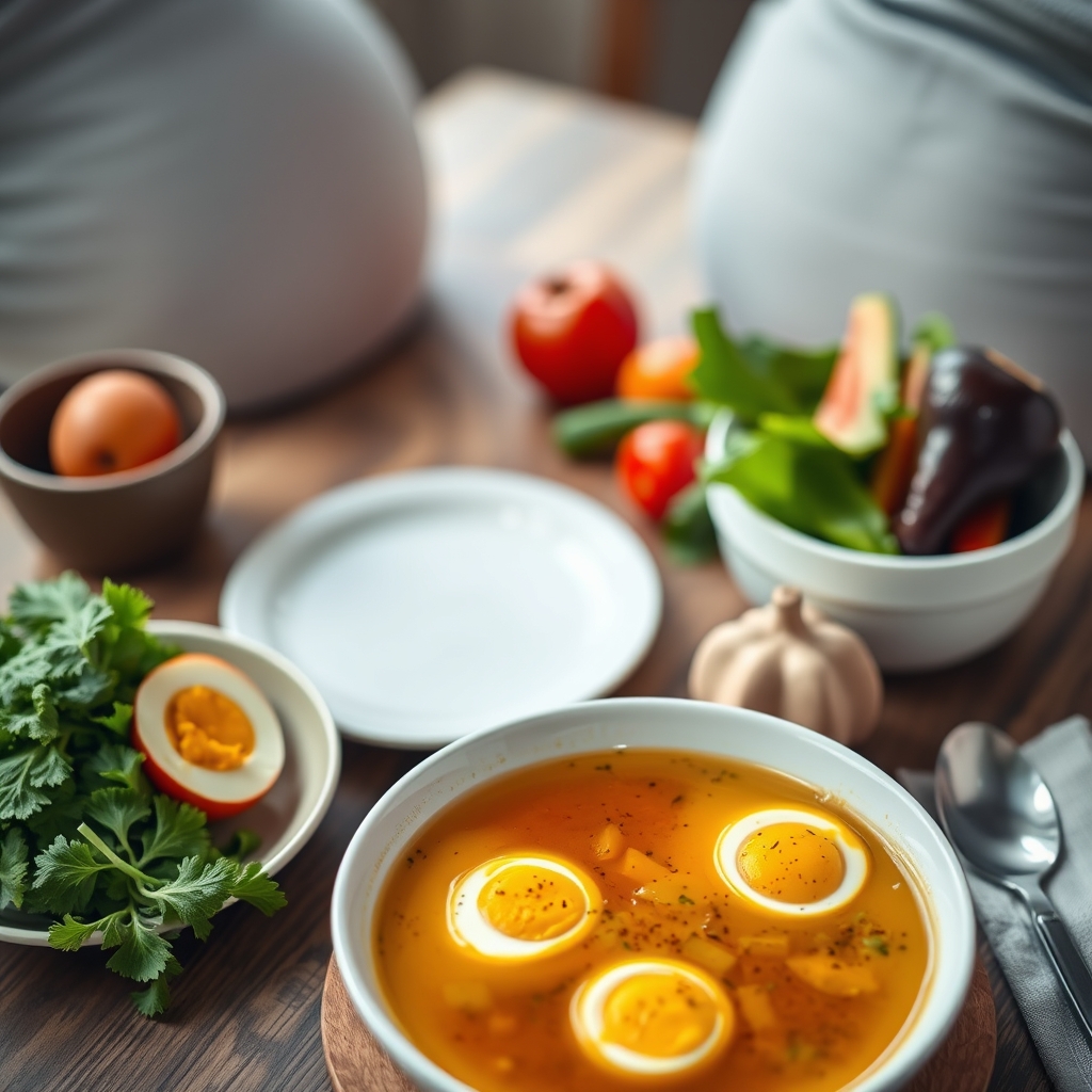 First trimester nutrition checklist: folate, iron and safer foods