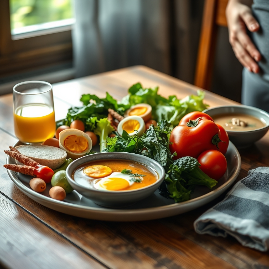 First trimester nutrition checklist: folate, iron and safer foods
