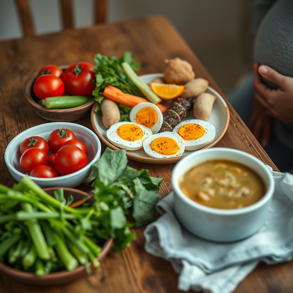 Checklist dinh dưỡng 3 tháng đầu: folate, sắt và thực phẩm an toàn
