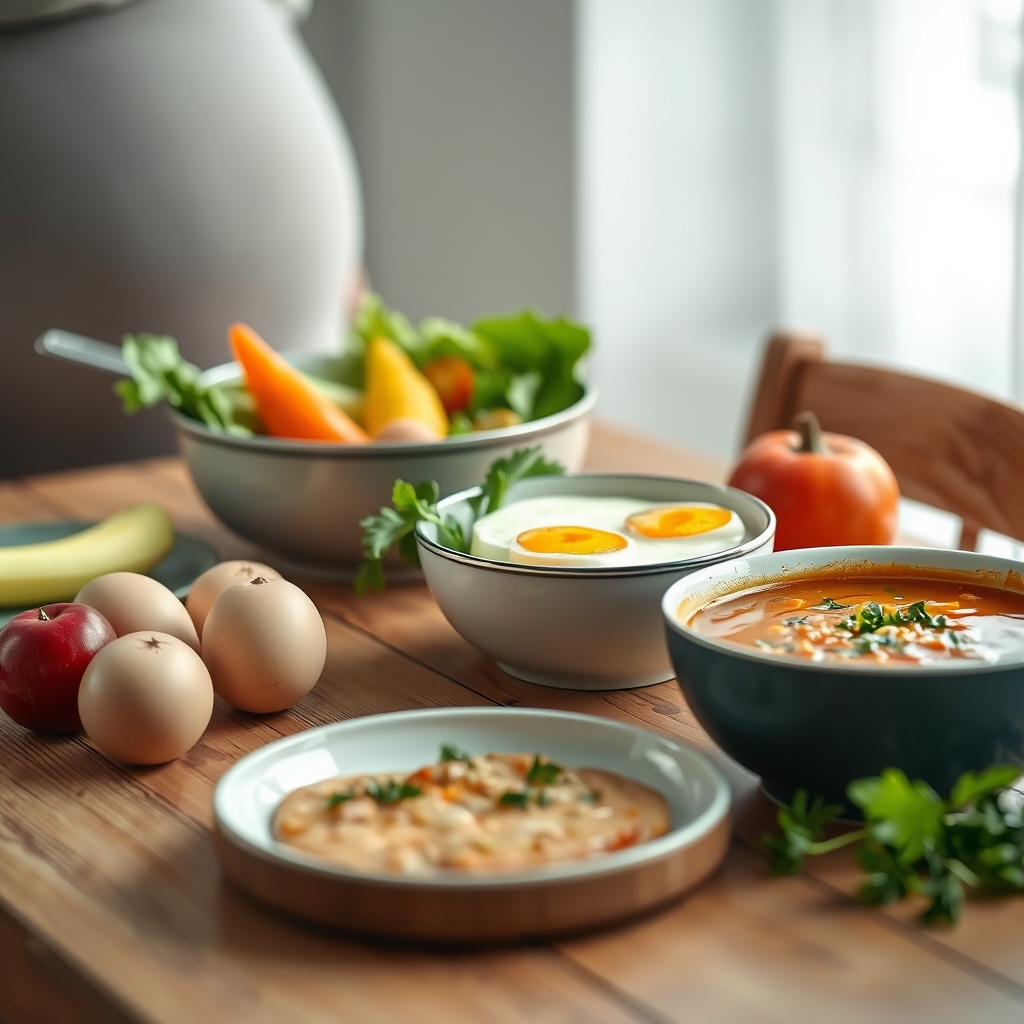 First trimester nutrition checklist: folate, iron and safer foods