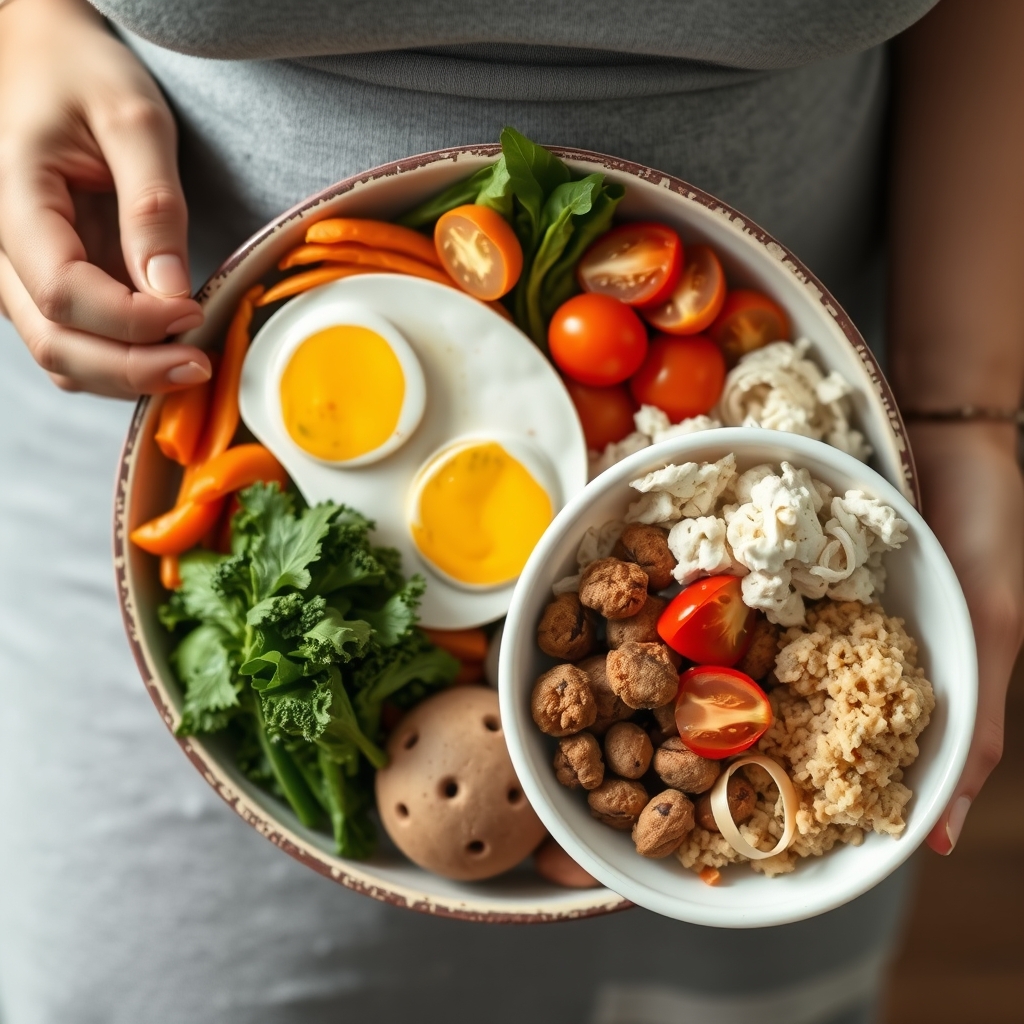 Gestational diabetes meal ideas: balanced carbs, protein and fiber