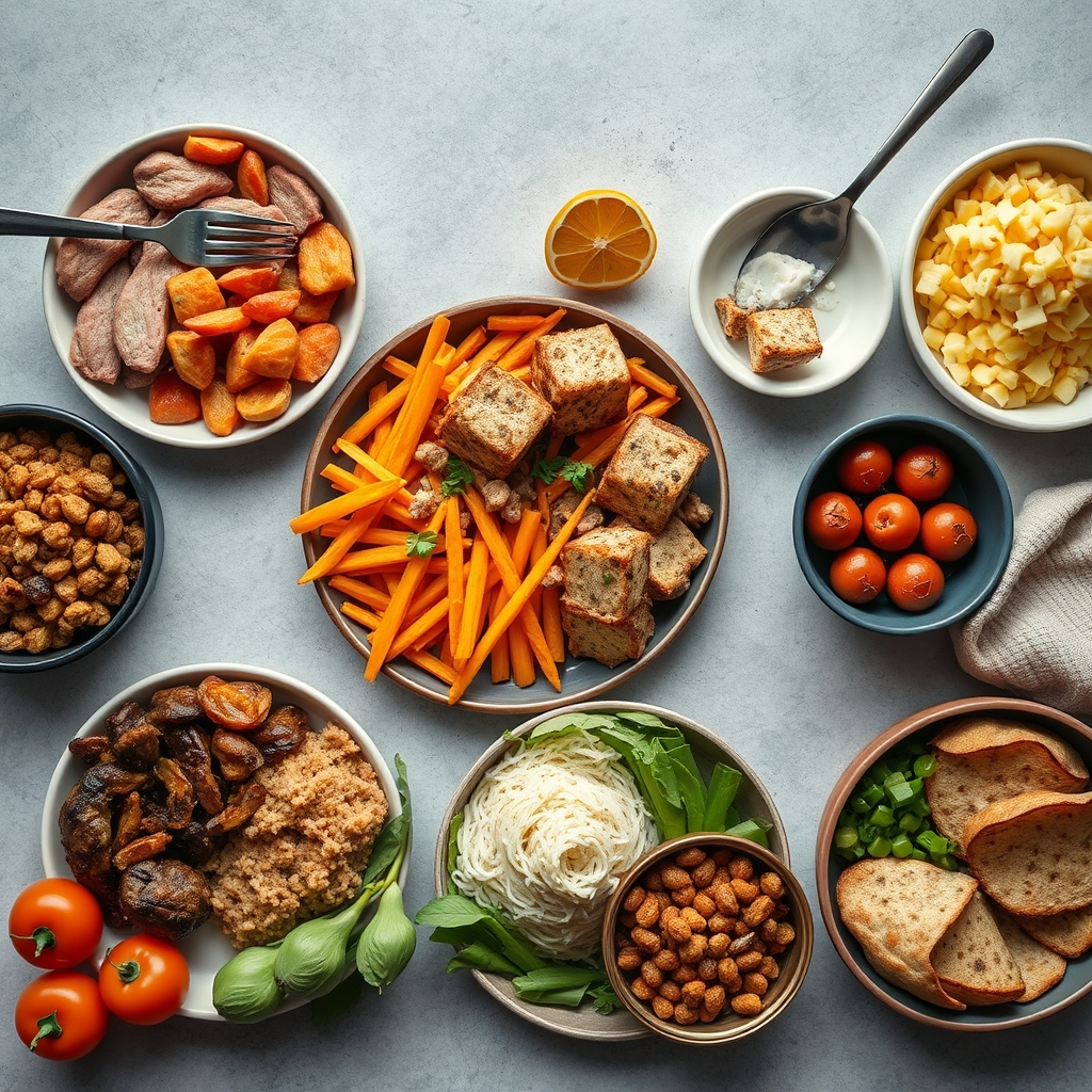 Gestational diabetes meal ideas: balanced carbs, protein and fiber