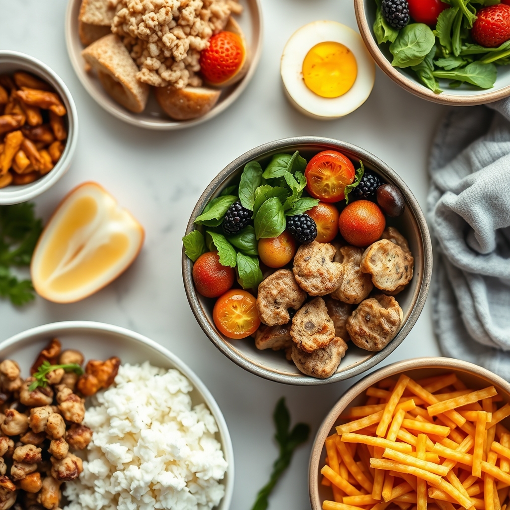Gestational diabetes meal ideas: balanced carbs, protein and fiber