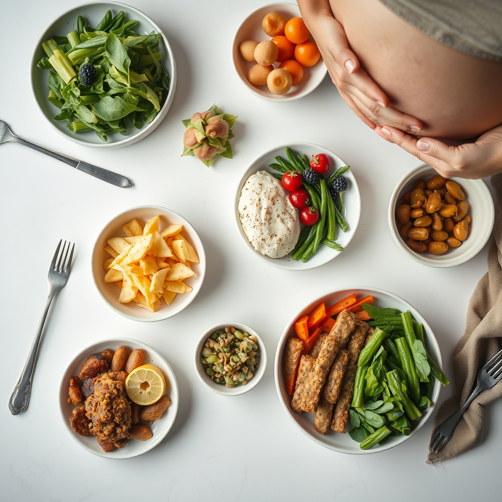 Gestational diabetes meal ideas: balanced carbs, protein and fiber