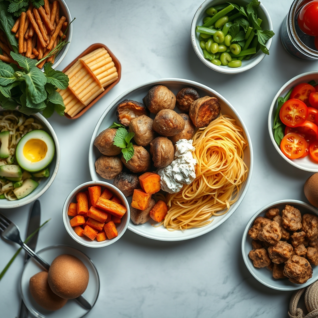 Gestational diabetes meal ideas: balanced carbs, protein and fiber