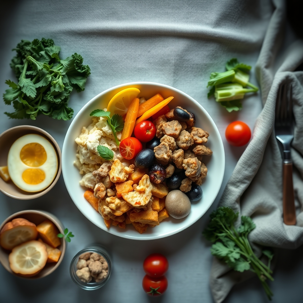 Gestational diabetes meal ideas: balanced carbs, protein and fiber