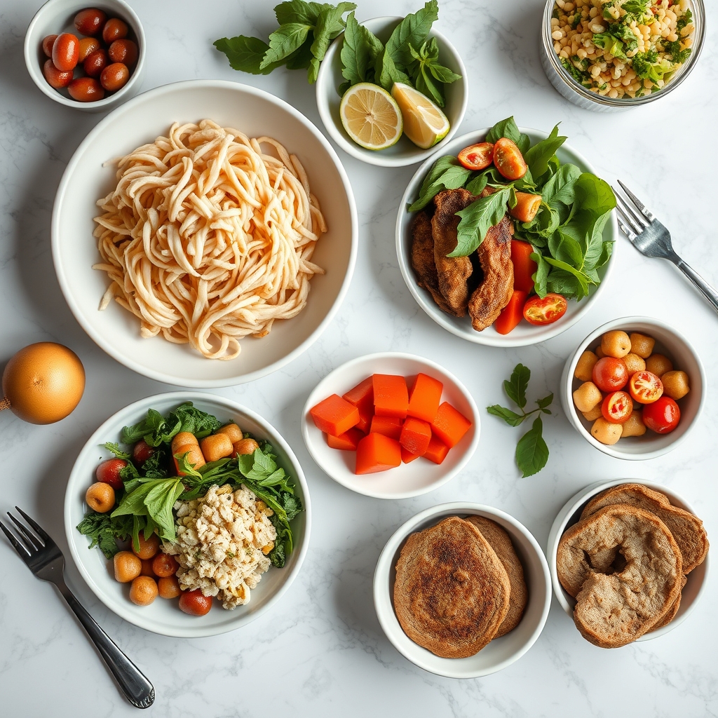 Gestational diabetes meal ideas: balanced carbs, protein and fiber