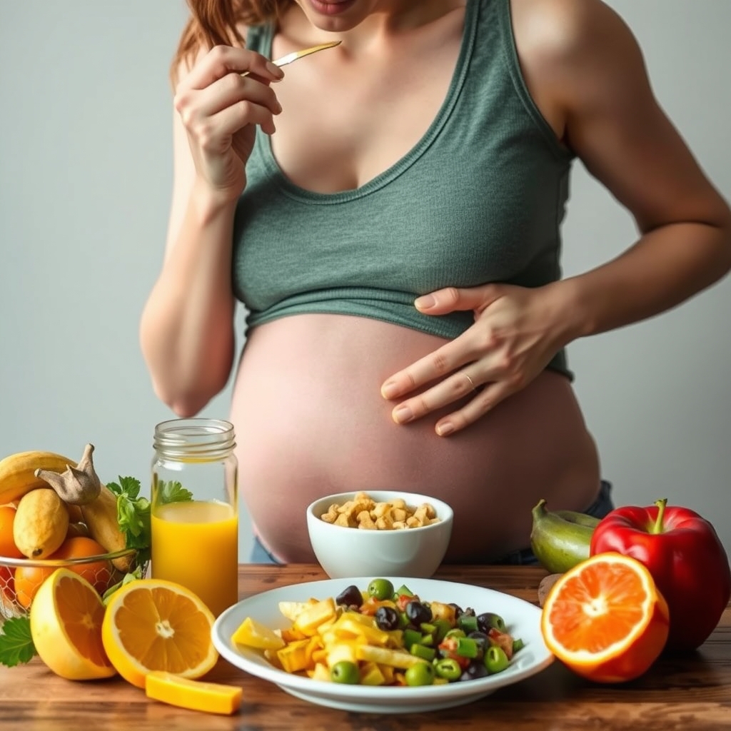 Thực đơn giàu sắt cho mẹ bầu (kết hợp vitamin C)