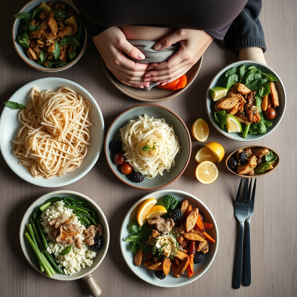 7-day pregnancy meal plan: balanced plates for busy weeks