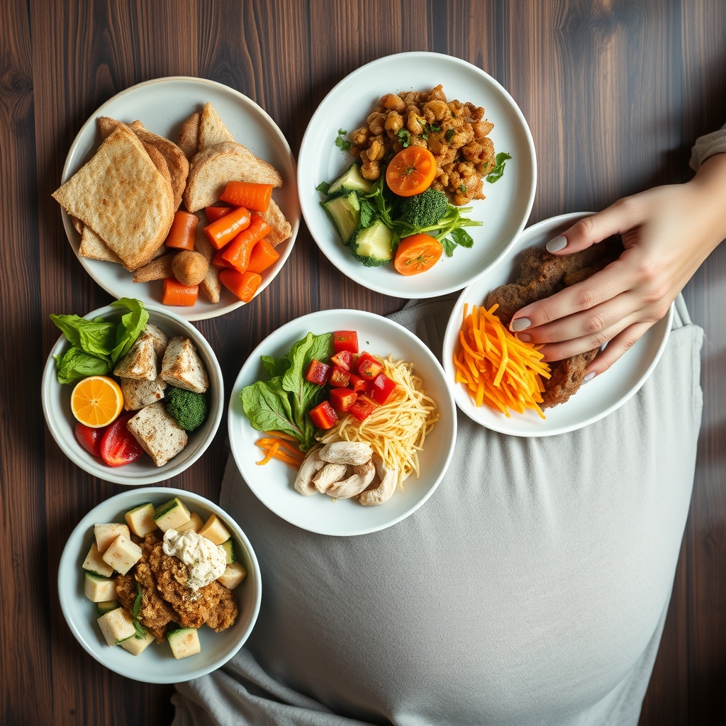 Thực đơn mẹ bầu 7 ngày: bữa ăn cân bằng cho tuần bận rộn