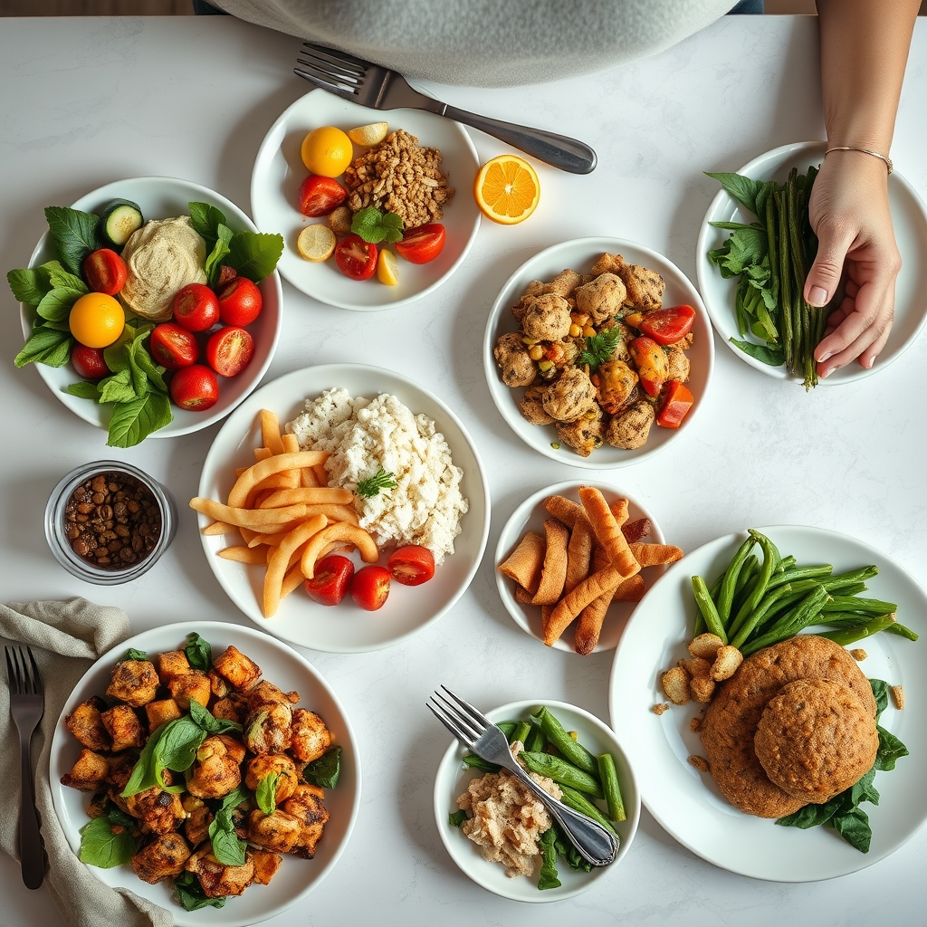 7-day pregnancy meal plan: balanced plates for busy weeks