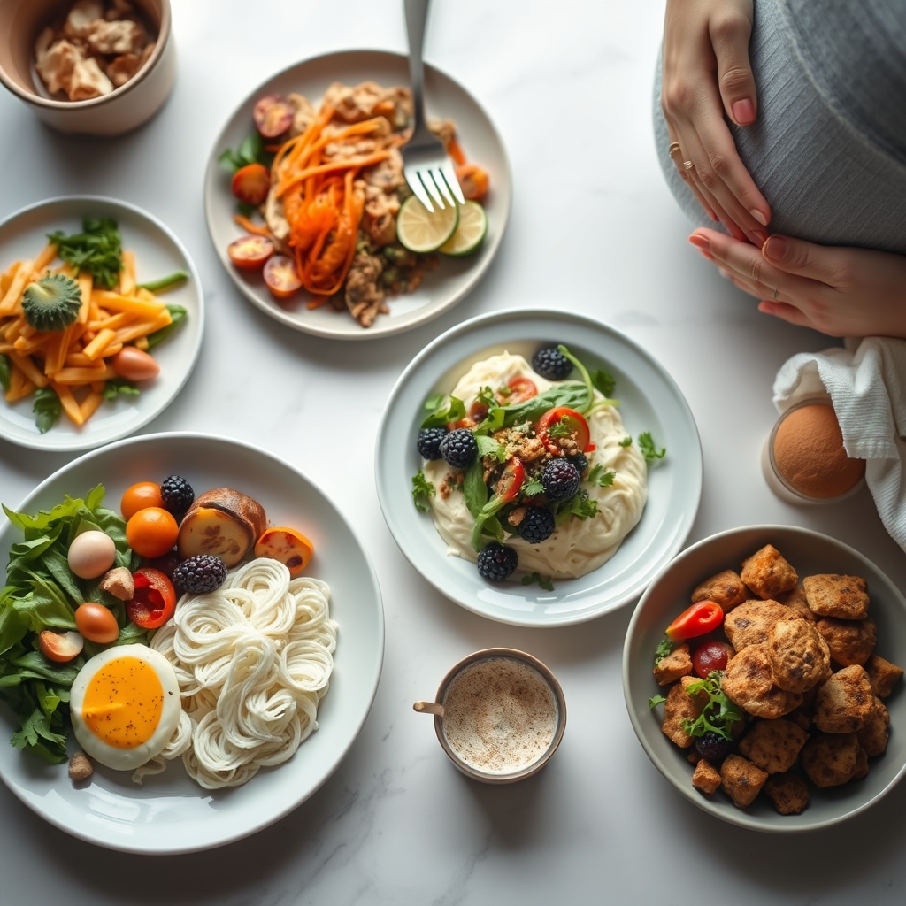 7-day pregnancy meal plan: balanced plates for busy weeks