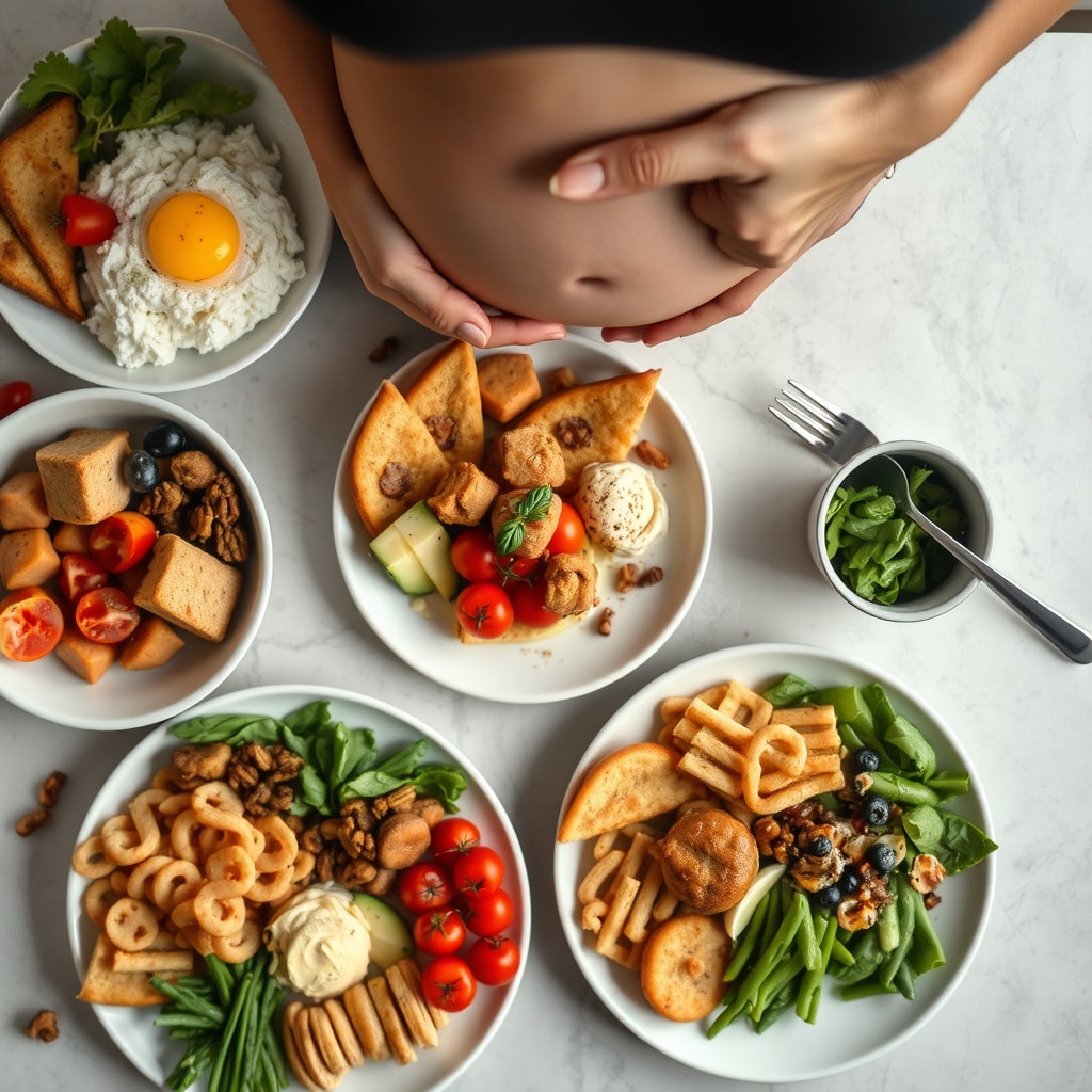 7-day pregnancy meal plan: balanced plates for busy weeks