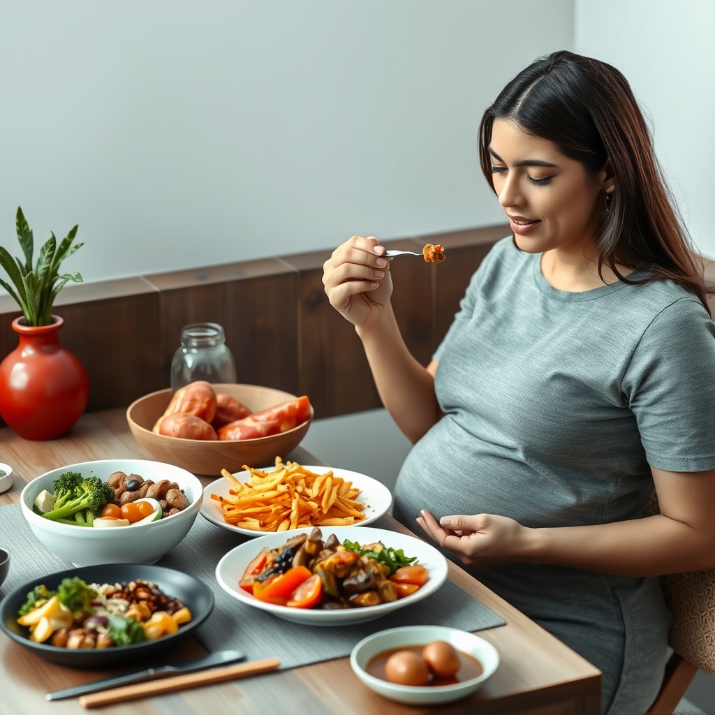 Pregnancy Food Safety Analysis: Sushi, Salads, BBQ, and Cheese Boards