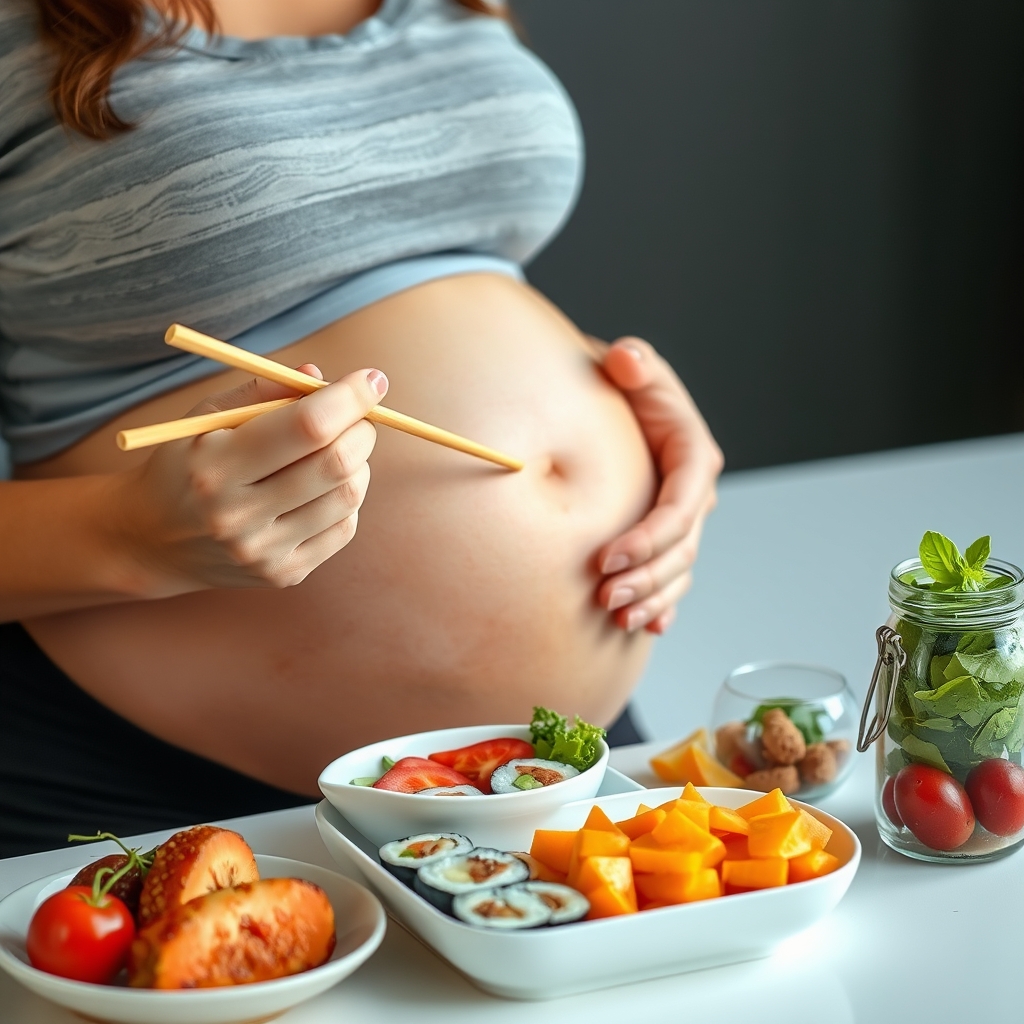 Sushi, salad, BBQ và phô mai: phân tích an toàn cho mẹ bầu