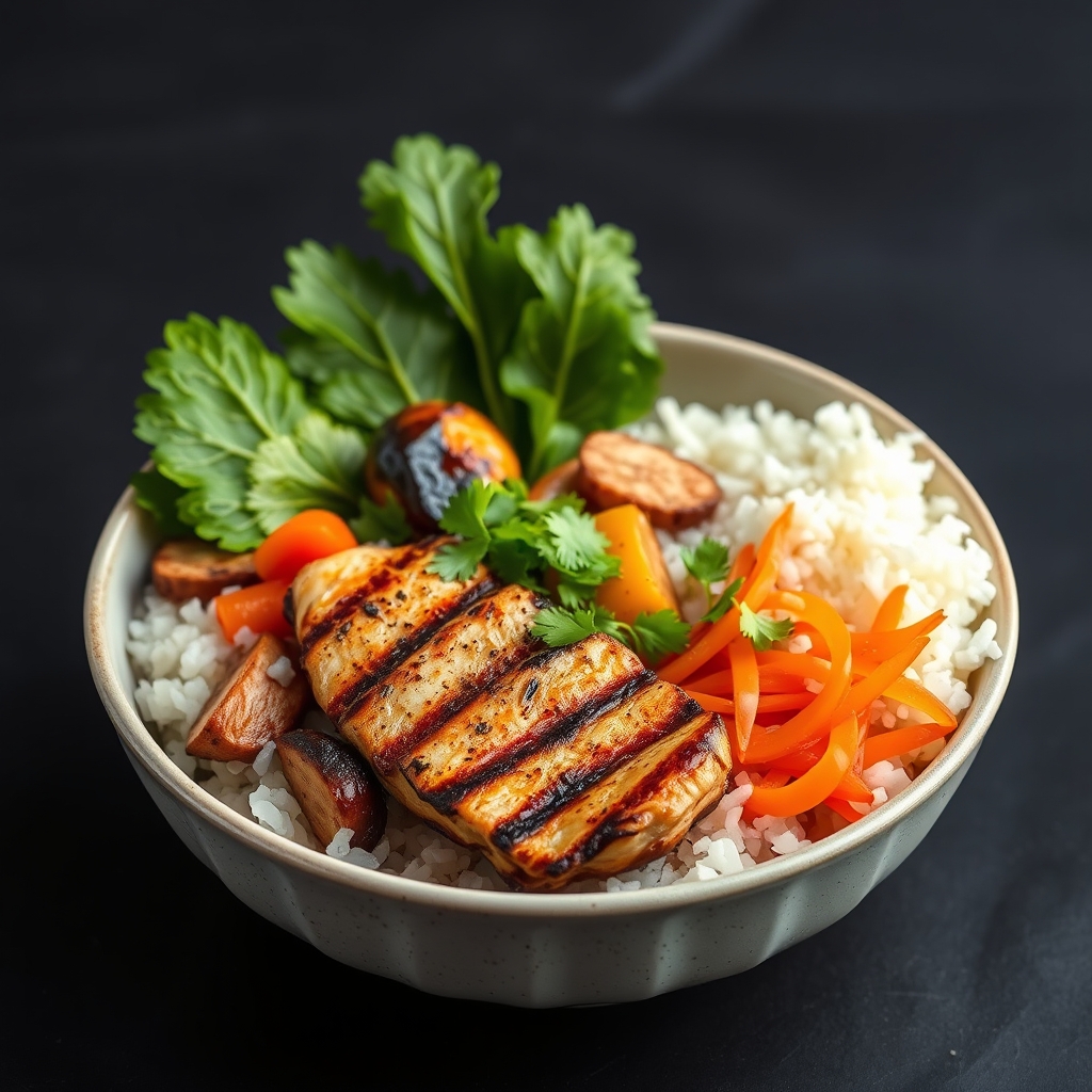 Công thức ngon cho mẹ bầu: tô cơm giàu sắt và folate trong 30 phút