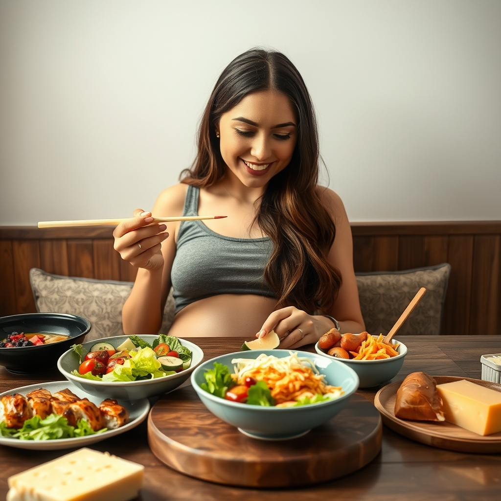 Sushi, Salads, BBQ and Cheese Boards: Pregnancy Food-Safety Analysis