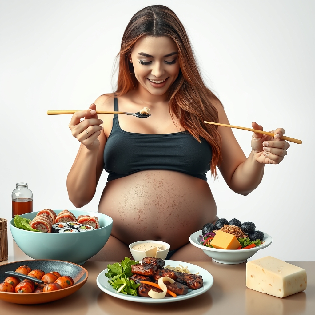 Sushi, Salads, BBQ and Cheese Boards: Pregnancy Food Safety Analysis