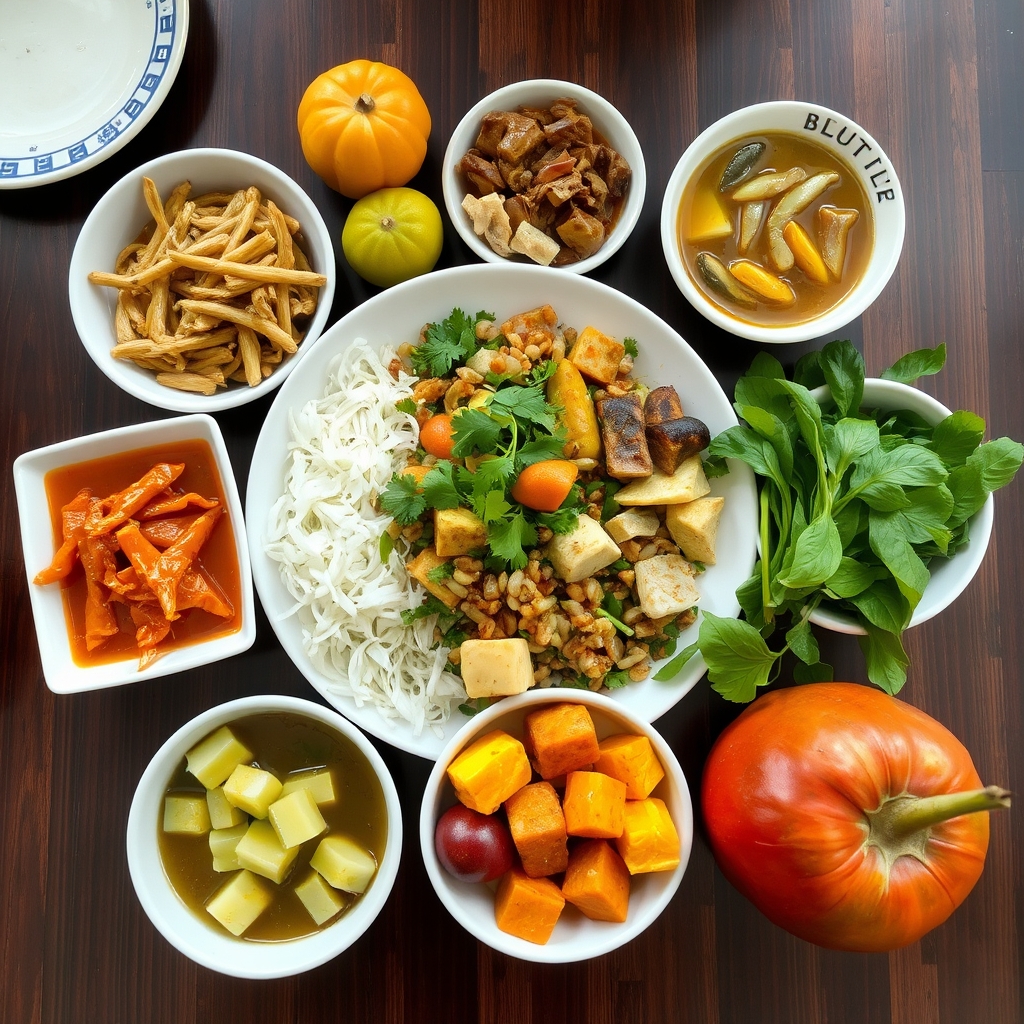 Vietnamese Foods that Support a Healthy Pregnancy Plate